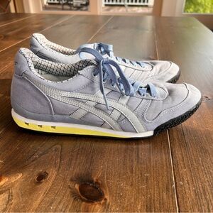 Onitsuka Tiger by Asics Blue and Gray Athletic Shoes